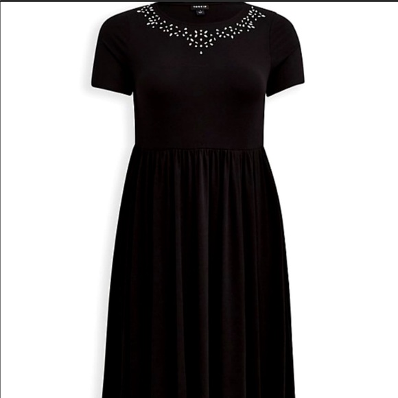 Torrid Black Embellished Dress - Picture 4 of 16